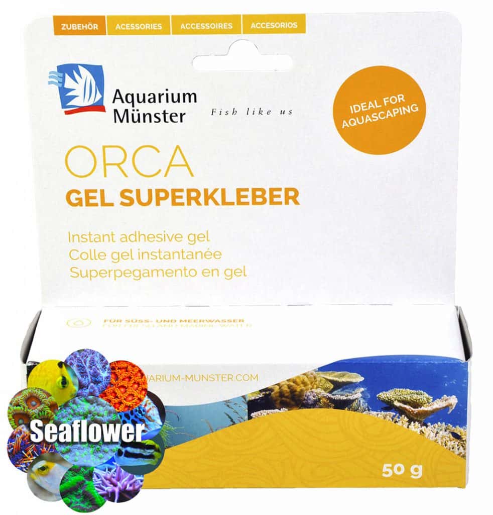 Colle aquarium sous l'eau ORCA Underwater 315 gr sans pistolet