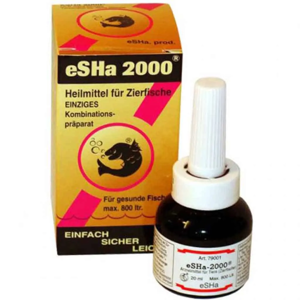 ESHA 2000 Fungus, Finrot & Bacteria Treatment 20ml at best price in  Hyderabad