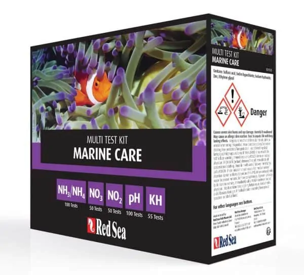 Red Sea Marine Care Test