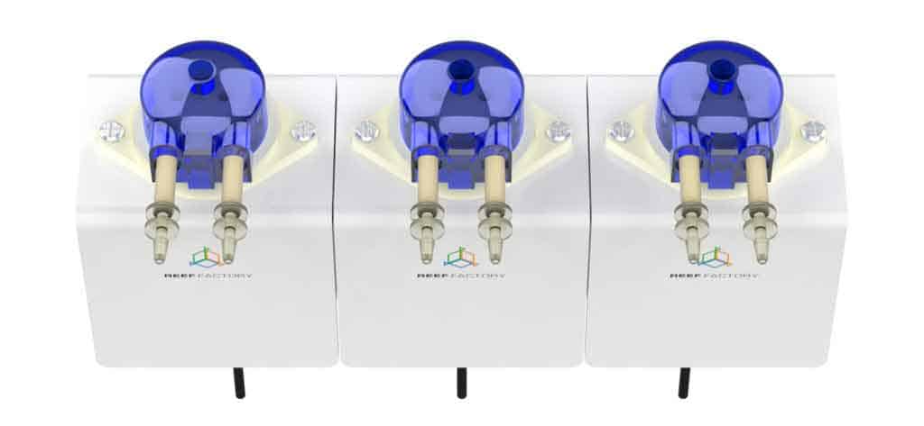 Tube fixture holder for dosing pump or balling 