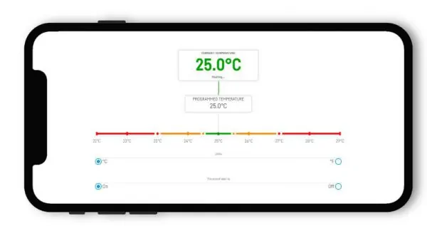 Reef Factory Thermo Control app