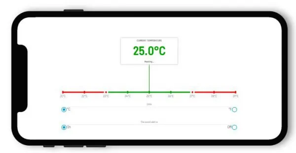 Reef Factory Thermo View app
