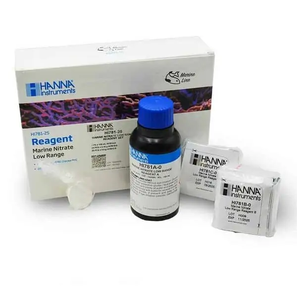 Hanna HI782-25 Reagents High Range Nitrate In Seawater (25