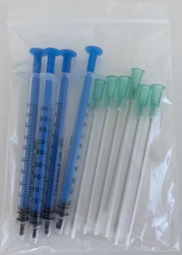 Syringe + Needle Bundle (4+6) for Mastertronic
