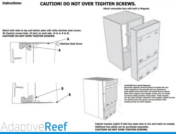 Adaptive reef controller cabinet manual