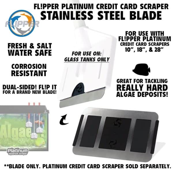 Flipper Platinum Card Stainless Replacement Blade