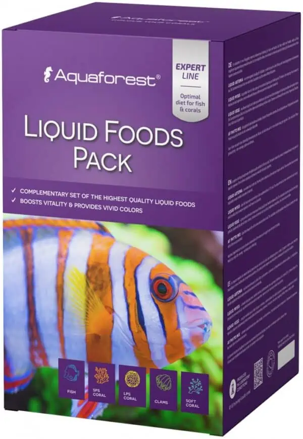 Aquaforest Liquid Foods Pack 4x250ml