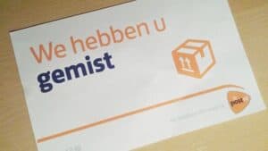 PostNL gemist
