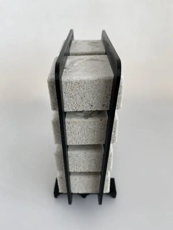 maxspect clear cube holder side
