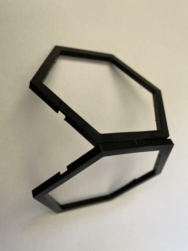 Seaflower Plant Support Uitbreidingsset Zwart hoek