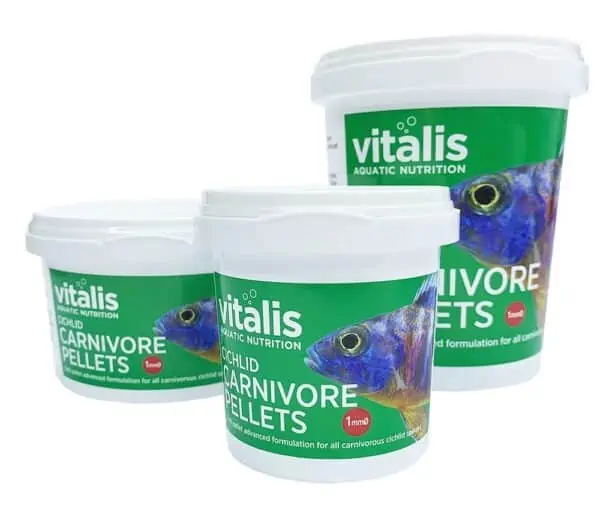 Vitalis Cichlid Carnivore Pellets 1 mm