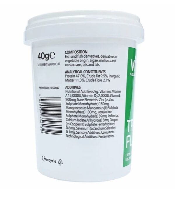 Vitalis Tropical Flake composition