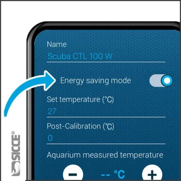 Sicce SCUBA CTL Submersible Heater app
