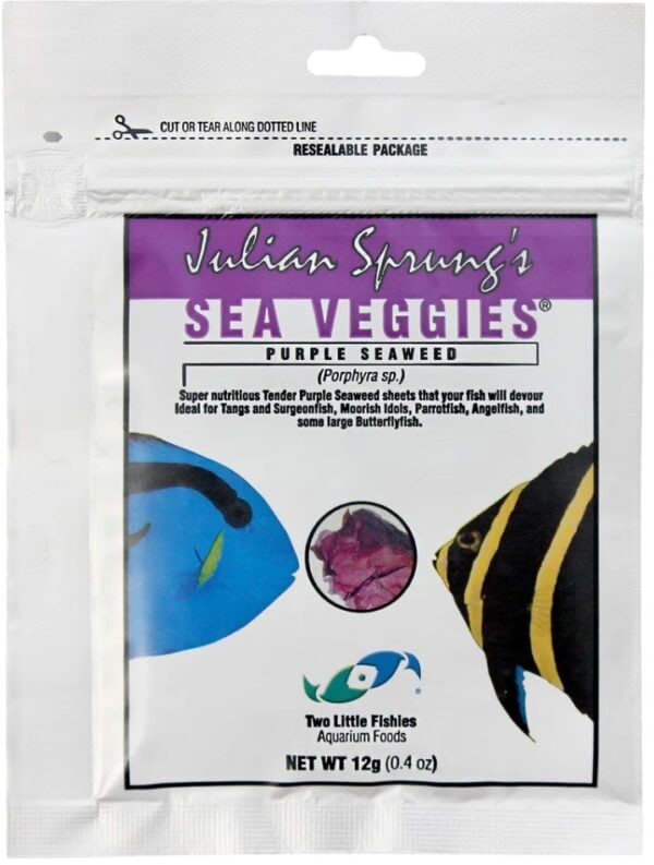 Two Little Fishies Julian Sprung's SeaVeggies purple seaweed 12gram
