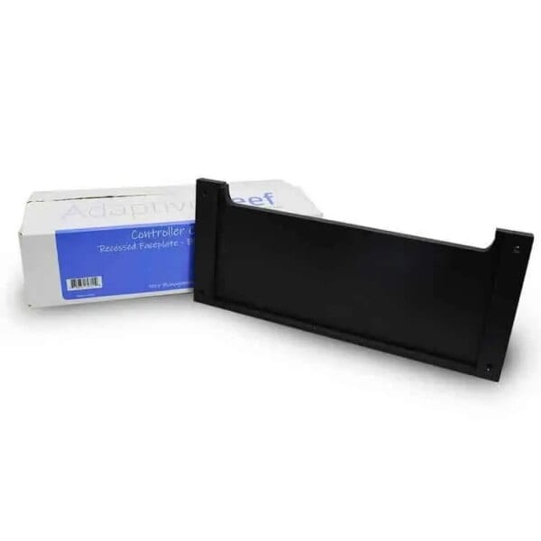 adaptive reef controller cabinet recessed faceplate black