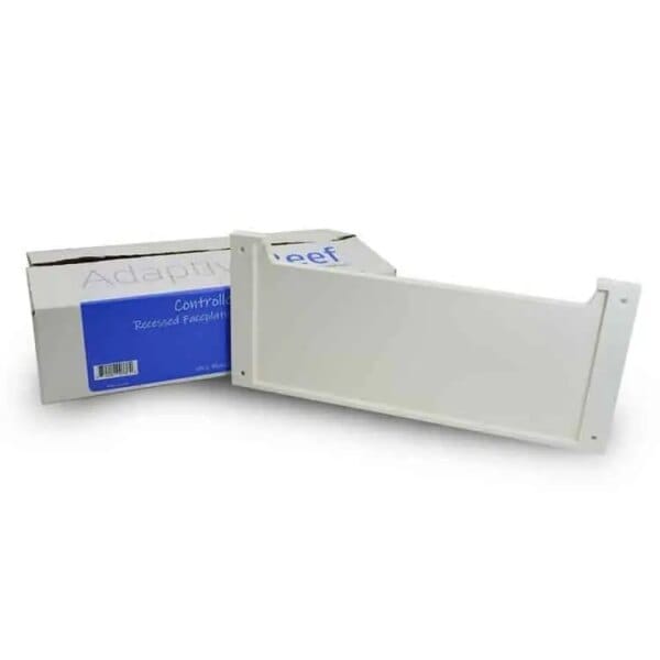 adaptive reef controller cabinet recessed faceplate white