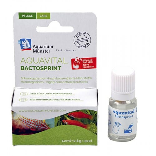 Aquarium Münster aquavital Bactosprint 10 ml + 0.8 g