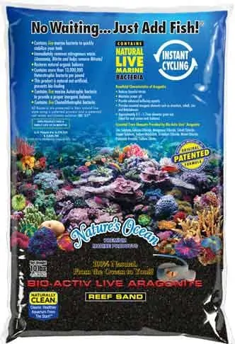 Natures Ocean BioActiv Live Sand black 0,5-1,5mm