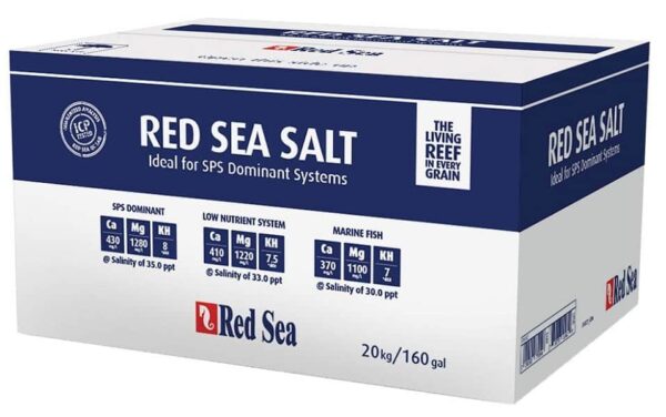 red sea salt 20 kg box