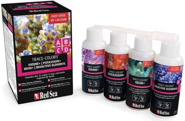 Red Sea Trace Colors A,B,C,D 4x100ml