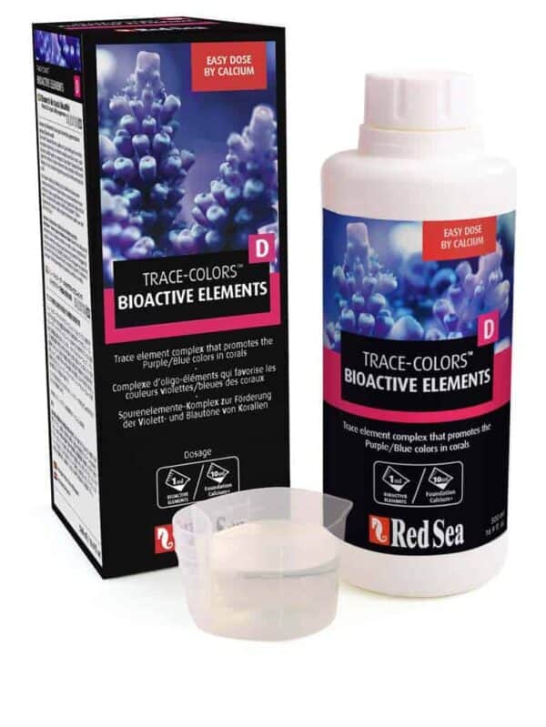 Red Sea Trace Colors D Bioactive Elements Supplement 500ml