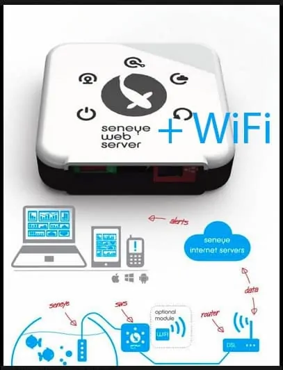 Seneye web server WiFi