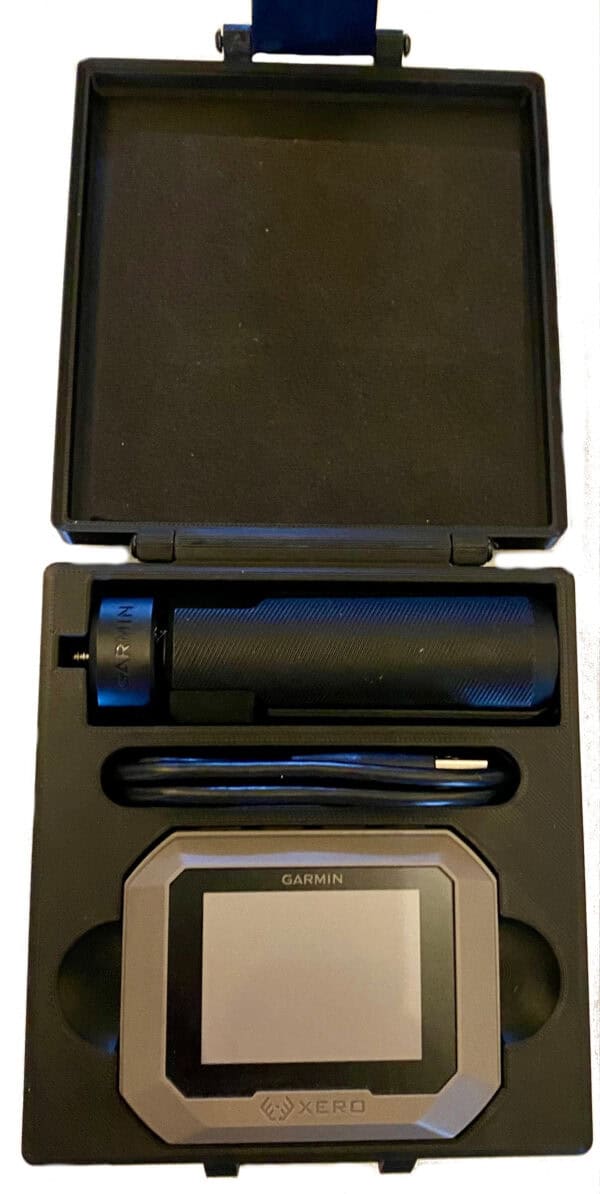 Garmin Xero C1 Pro case closed black example