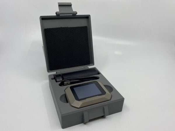 Garmin Xero C1 Pro case gunmetal grey example