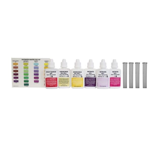 API Saltwater Master Test Kit bottles