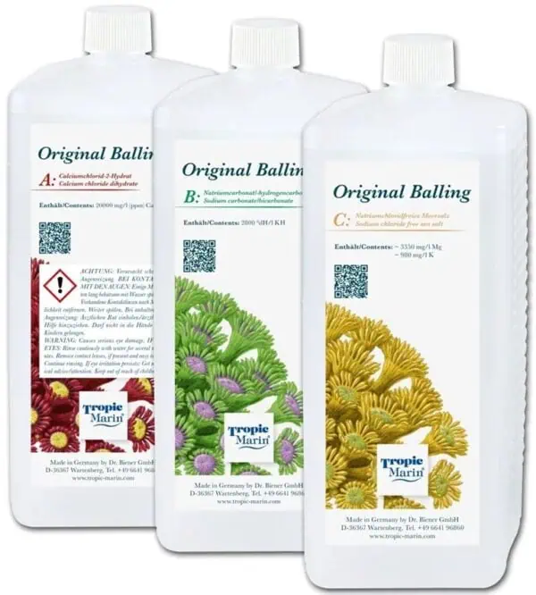 Tropic Marin Original Balling Liquid Set - 3 x 1 l