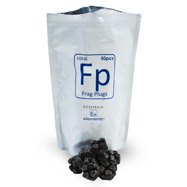 Ecotech frag plugs 50 pieces - black