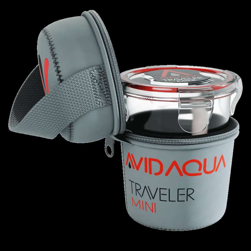 avid-traveller-mini-side AvidAqua Traveler Mini Coral Transport Container