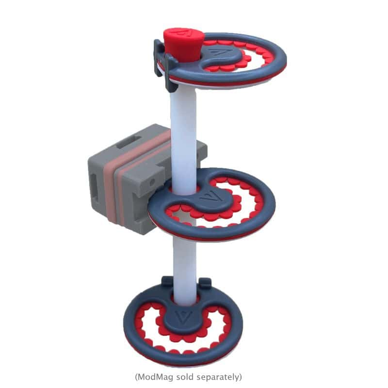 avid-traveller-trio-rod AvidAqua Traveler Trio Coral Transport Container for up to 12 frags