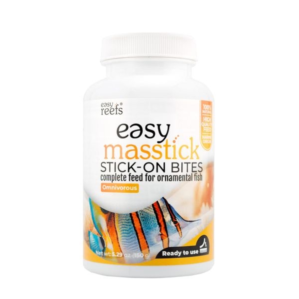 Easymasstick 150g Natural self-adhesive marine food for fish and invertebrates