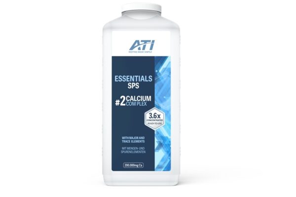 ATI Essentials SPS #2 – Calcium Complex 2700 ml High-concentration calcium solution for SPS reef aquariums