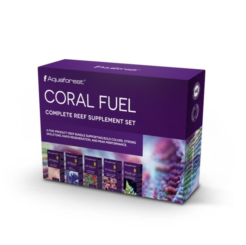 aquaforest-reef-fuel Aquaforest Coral Fuel 5x10ml Complete coral nutrition and supplementation system